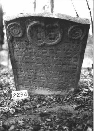 Grabstein 2294 (Detailaufnahme)
