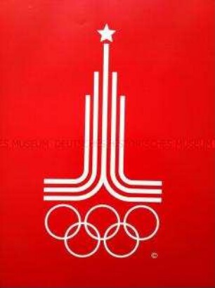 Bildband über die Olympischen Sommerspiele 1980 in Moskau