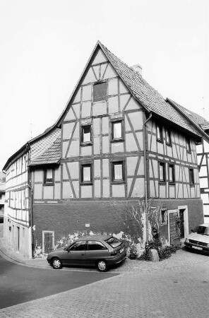 Fachwerkwohnhaus; Bad Orb, Kirchgasse 18