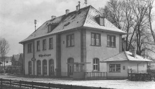 Wilferdingen Empfangsgebäude Kiosk Sperre