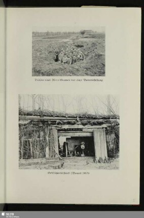 Geschützunterstand (Bauart 1915)