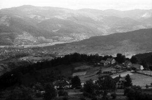Hohrodberg: Blick vom Hohrodberg ins Münstertal
