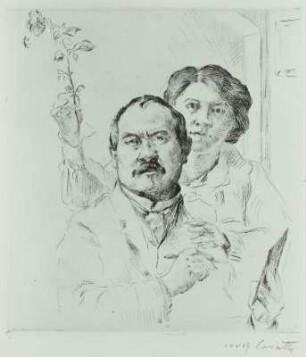 Doppelporträt (Selbstbildnis mit seiner Frau)