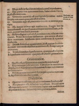 Grammaticae.