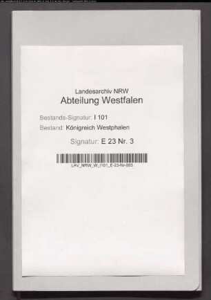 Aktivkapitalien des ehemaligen Domstifts Minden