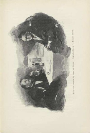Haase und Gutzkow als Gäste bei Döring