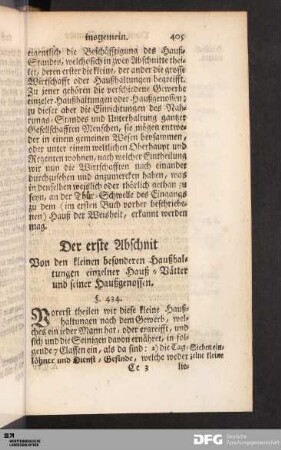 Der erste Abschnit