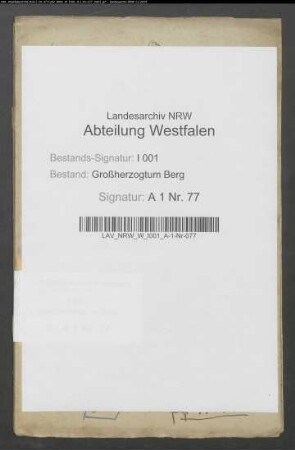 Die Dispensation von der Residenz und vom Chorhalten für die Stiftsdamen zu Borghorst