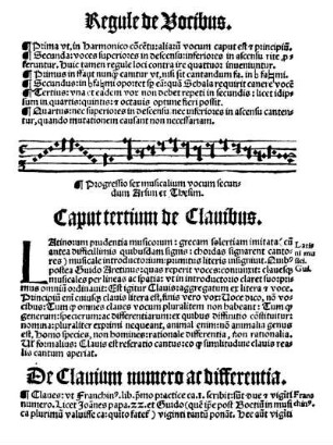 Caput tertium de Clauibus.