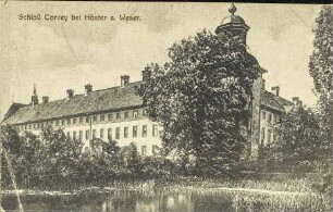 Schloß Corvey bei Höxter a. Weser.