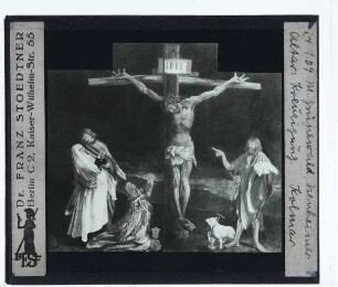Grünewald, Isenheimer Altar (Colmar MU 88.RP.139),Grünewald, Kreuzigung (Colmar Unterlinden)