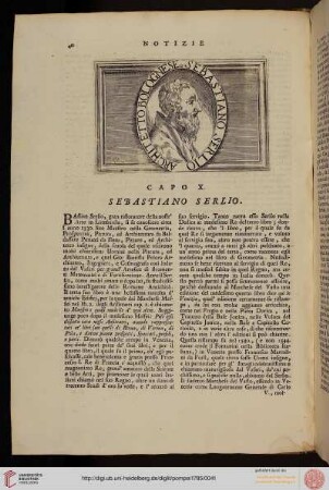 Capo X: Sebastiano Serlio
