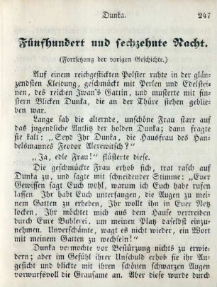 Fünfhundert und sechzehnte Nacht