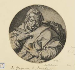 Bartholomäus, Blatt 7 der Folge "Christus, Apostel und heiliger Paulus"