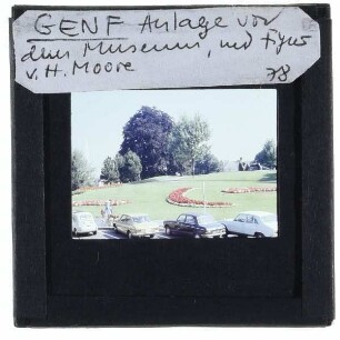 Genf, Moore, Reclining Figure: Arch Leg (LH 610, Genf)