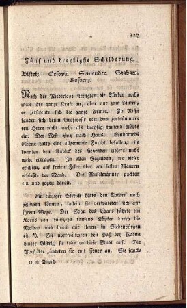 Fünf und dreyßigste Schilderung.
