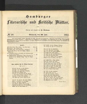 No. 59. 26. Juli 1854