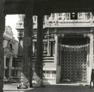 Madras, Indien. Mailapurtempel