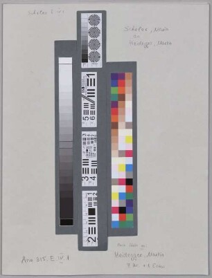 Max Scheler (1874-1928) Nachlass: Briefe von Scheler an Martin Heidegger - BSB Ana 315.E.IV.2 Heidegger, Martin
