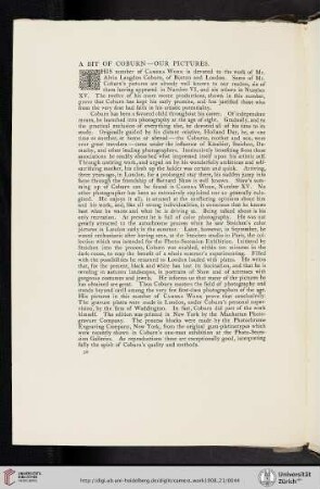 [Editors] A Bit of Coburn—Our Pictures
