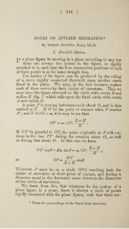 Notes on applied mechanics.