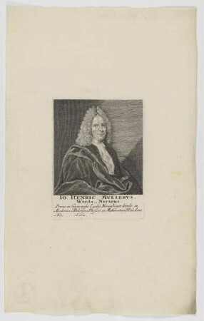 Bildnis des Io. Henric. Mvllervs