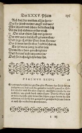 Psalmus XXXVI. - Psalmus XL.