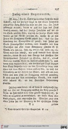 Zusaz eines Ungenannten