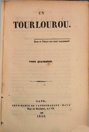 Un tourlourou : [Par] (Ch. Paul de Kock), 4