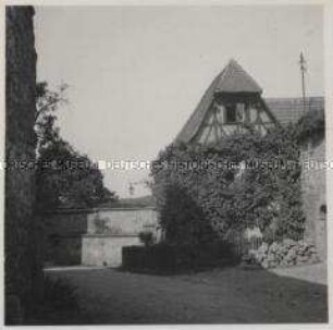Rothenburg ob der Tauber, Klostergasse, Malerisches Haus