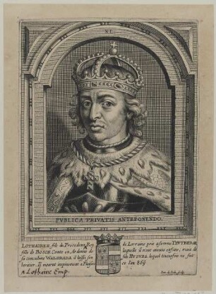 Bildnis des Lotharius II.