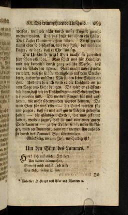 269-273, Um den Sinn des Lammes