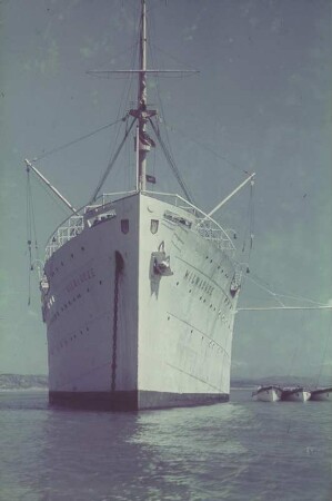 Passagierschiff "Milwaukee" : Passagierschiff "Milwaukee" (1929; Blohm und Voss) der Hamburg-Amerika Linie (HAL)