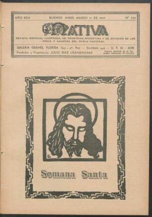 22.1945=Nr. 255: Nativa, 22.1945=Nr. 255