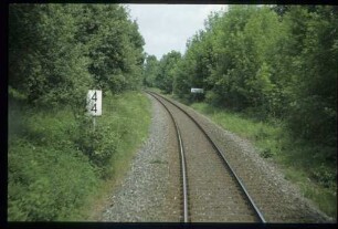 Strecke in km 4+400