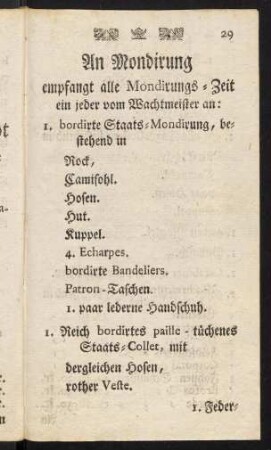 29-31, Mondierung