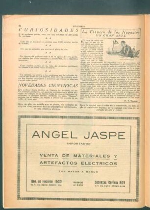 Novedades científicas