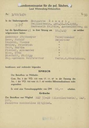 Eckert, Margarete