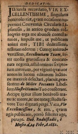 Miles peccans : sive tractatus de peccatis militum