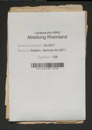 Beilagen zu den Gerichtsprotokollen für Nieukerk