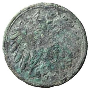 Fundmünze, Pfennig, 1912