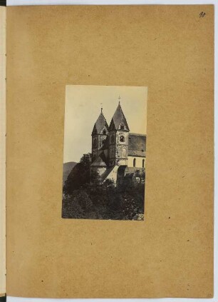 Kloster Arnstein: Ansicht (aus: Skizzen- und Fotoalbum 8)