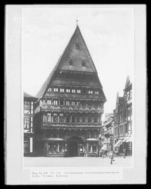 Hildesheim, Knochenhaueramtshaus : Hildesheim. Knochenhaueramtshaus