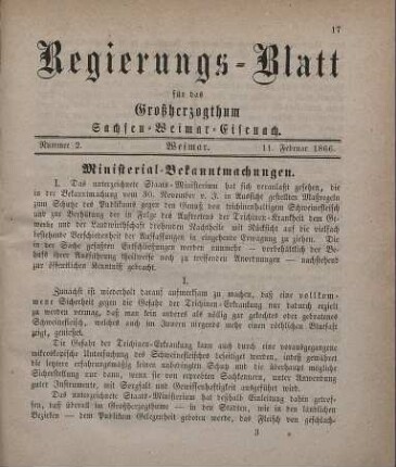 Nr. 2 : 11. Februar 1866