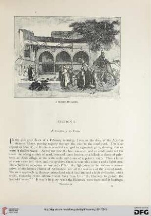Section I: Alexandria to Cairo