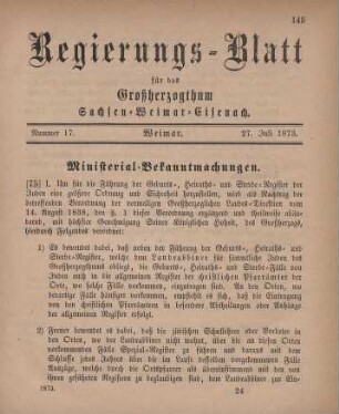 Nr. 17 : 27. Juli 1873