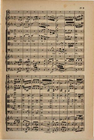 Messa in Es (zu Ehren der h. Katharina von Siena) : für Sopran, Alt (Tenor ad lib.) Bass, 2 Violinen, Violon, 2 Horn u. Orgel ; op. 9