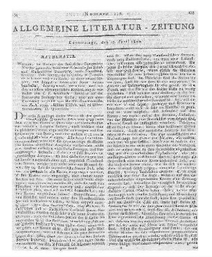 [Zehl, K. G.]: Gedichte eines guten Sohnes. Hrsg. zum Besten seiner armen Mutter. Leipzig: Kramer 1799