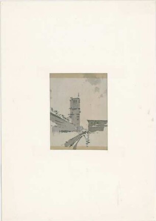 Döllgast, Hans; München; Bayern; Aquarellstudien - Stadtansichten