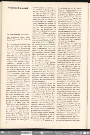 Ein neues Buch über das Bauhaus : Notiert und glossiert